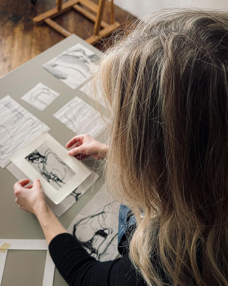 Joanna Aplin Fine Art Studio Shots 2